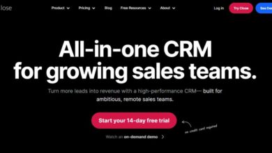 CRM software